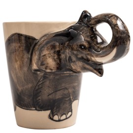 Taza de café taza de té elefante lindo en forma de gordito suerte feng shui de cerámica blanca para mujeres regalos tazas viaje divertido animal lata reciclaje y personalizado hermosa cocina divertida
