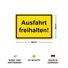 Strobo Ausfahrt freihalten Sign, 20 x 30 cm, Made From