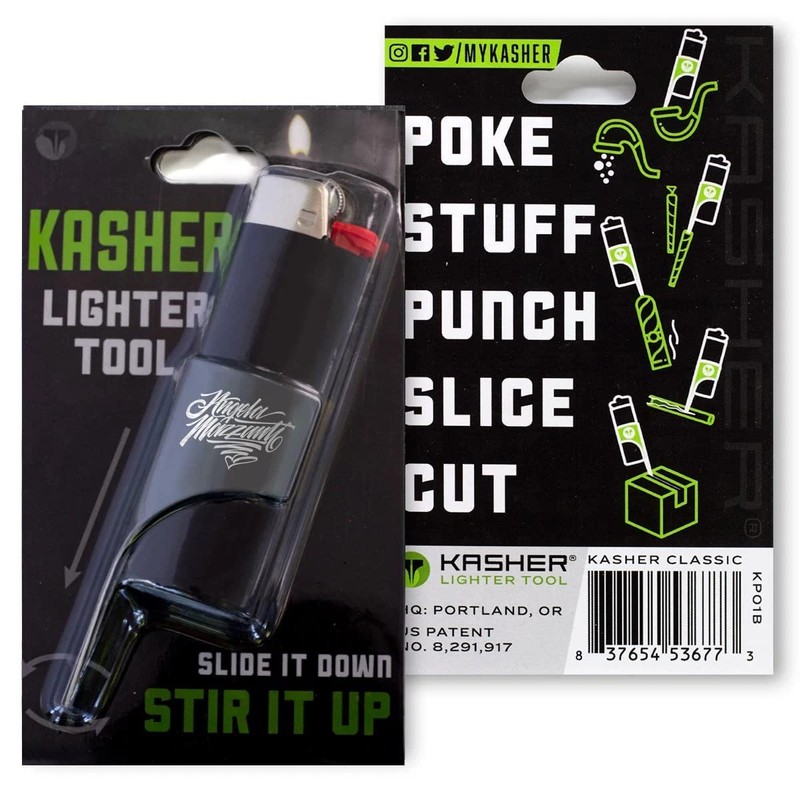 Kasher’s Angela Mazzanti Signatured Lighter Tool with Lighter - Lightweight