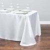 HCTX White Table Cloth Rectangular, 228 * 335cm(90x132inch), White Table