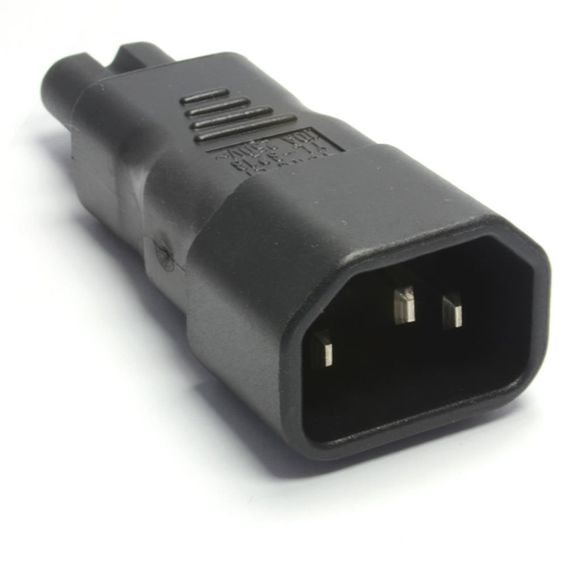 kenable IEC C14 Male Pins to Figure of 8 Eight