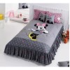 Compe Edrecolcha Minnie Gris Matrimonial C/2 Cojines, Algodón