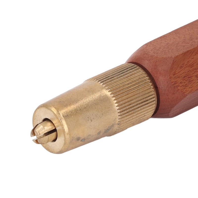 Hand Saw Handle Brass Mini Handle Hex Shape, Sour Branch