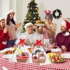 Cholemy 12 Sets Large Christmas Basket for Gift Empty Gift