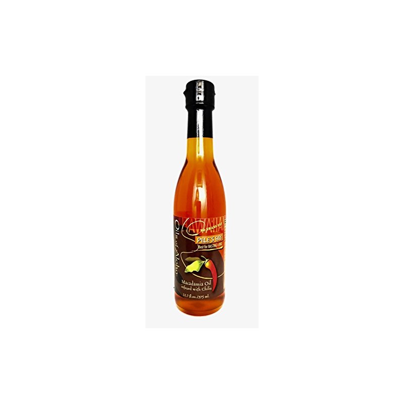 Pele's Fire Macadamia Nut Oil infused with Chilis by Oils