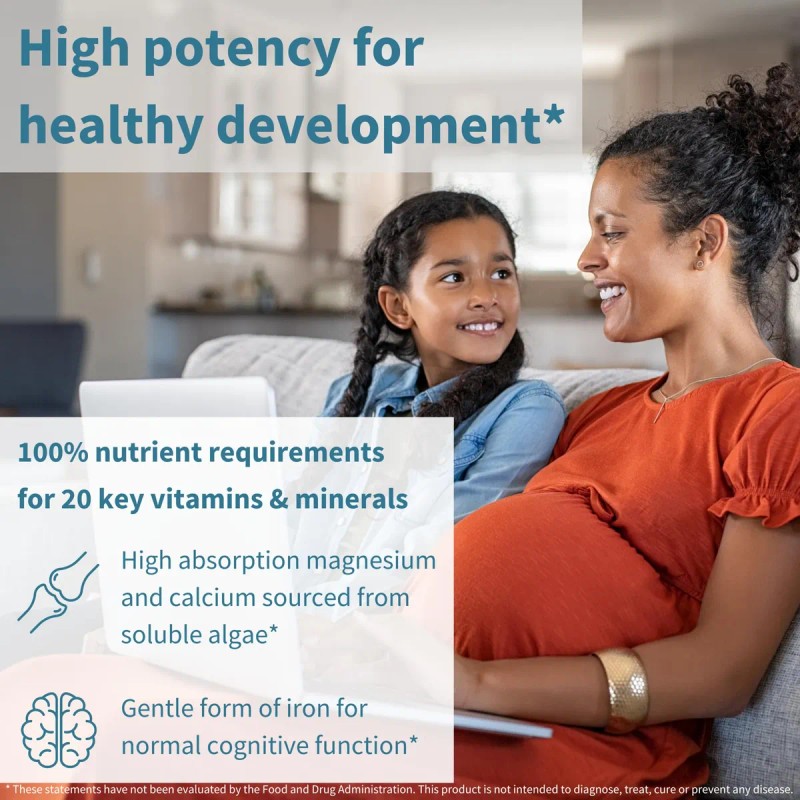 Multivitamínico Prenatal Igennus Metilado Para Mujeres, 60 C
