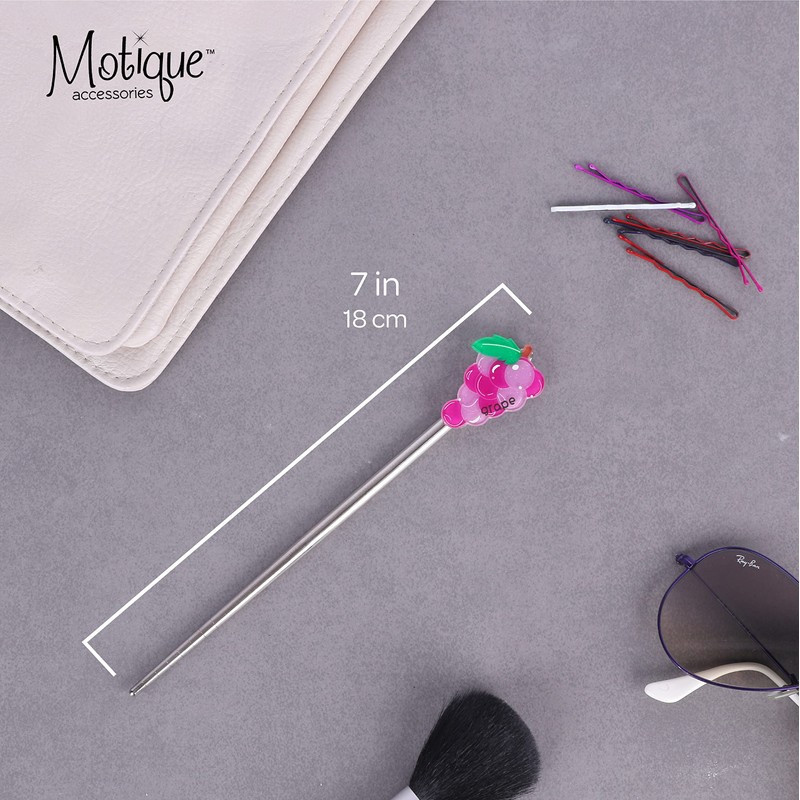 Fruit Hair Sticks Hair Chopsticks - Grape