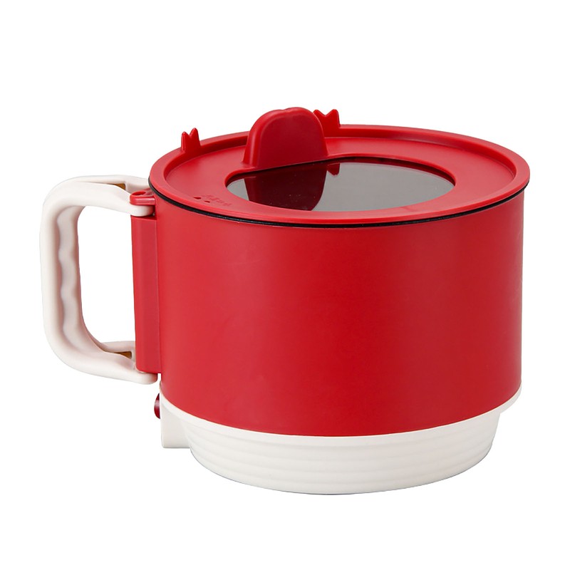Electric Cooking Pot Quick Heating Mini Electric Cooker with Foldable