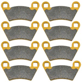 Polaris Ranger 570/400/500/650/700/800 Midsize 2004-2022 Ceramic Brake Pad Set Front & Rear