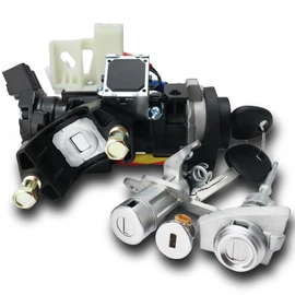 81905-C2510 Ignition Lock Switch Assembly with 2 Door Lock & Glovebox Lock Kit Cylinder Set & 2 Key Fit for Hyundai Sonata 2015-2019, Ignition Lock Housing with Cylinder Replace 81970-C1A00