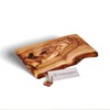 Chopping board, herb board, breakfast board made of olive wood