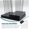 STOBOK Model Making Base Paint Booth Stand 25pcs Clip Base