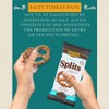 Unique Snacks Extra Salt Splits Pretzels, Original Split-Open Pretzels, Delicious