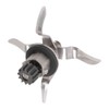 Blender Blade, 12 Teeth, Stainless Steel, Easy to Clean, Fits