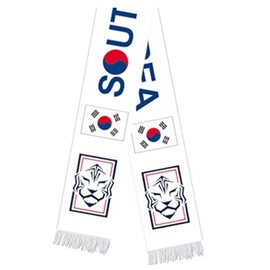 Korea Scarf,Korean Decor for Football Basketball Sport
