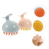 Mikinona Scalp Massager Kit 2pcs Soft Head Brush Easy to