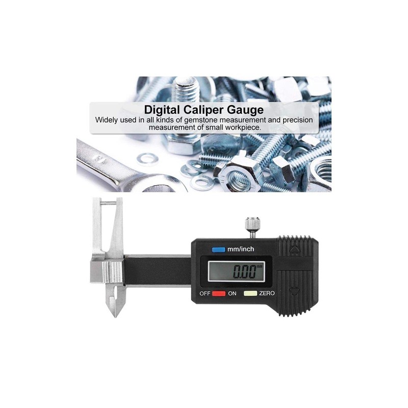 3-in-1 Micro Electronic Digital Caliper Ruler, Inside Diameter, Diameter, Thickness
