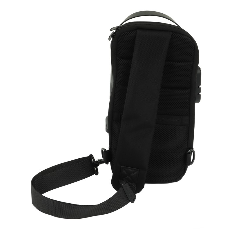 Sling Backpack USB Prevents Theft Waterproof Chest Shoulder Bags for