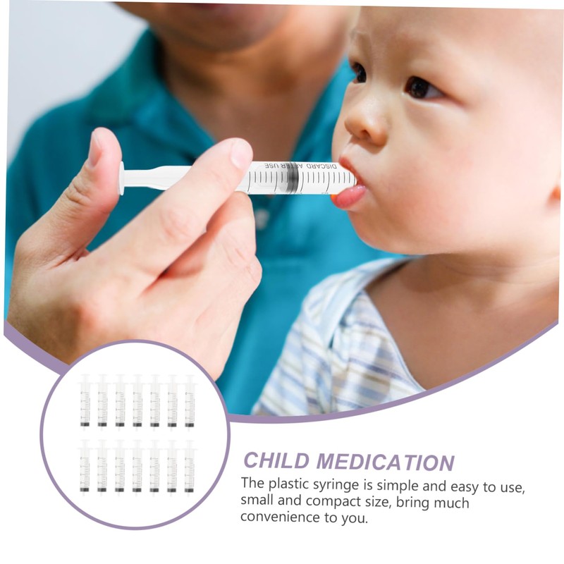 VILLFUL 30pcs Liquid Measuring Needleless Accurate Kitchen Injector Tool for