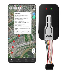 BAANOOL BN-405A Car GPS Tracker No Monthly Fee Smart GPS Tracker for Vehicles No Subscription Cut Off The Engine Remotely Smart Truck Motorcycle Locator (BN-405A 2G/3G/4G)