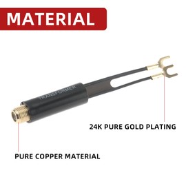 AEDIKO 10pcs Matching Transformer UHF/VHF/FM Balun Antenna Transformer 75 Ohm to 300 Ohm Adapter Converter with F Female Jack for TV, Radio, Coax Antenna