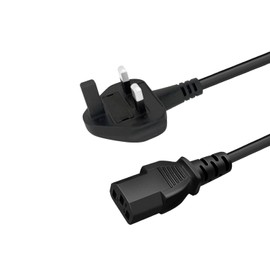 Power Cord Replacement for Yamaha HS8 HS7 HS5 DBR15 DBR10 Speaker 3 Pin AC C13 Cable Lead Plug UK Mains