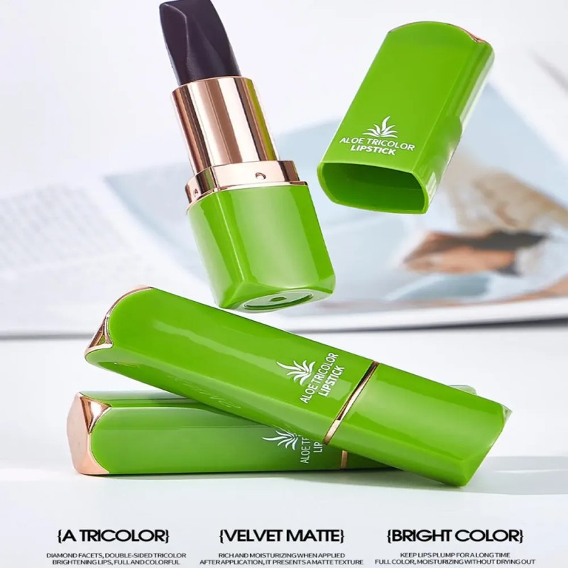 Barra De Labios De Larga Duración Brillo Labial De Color