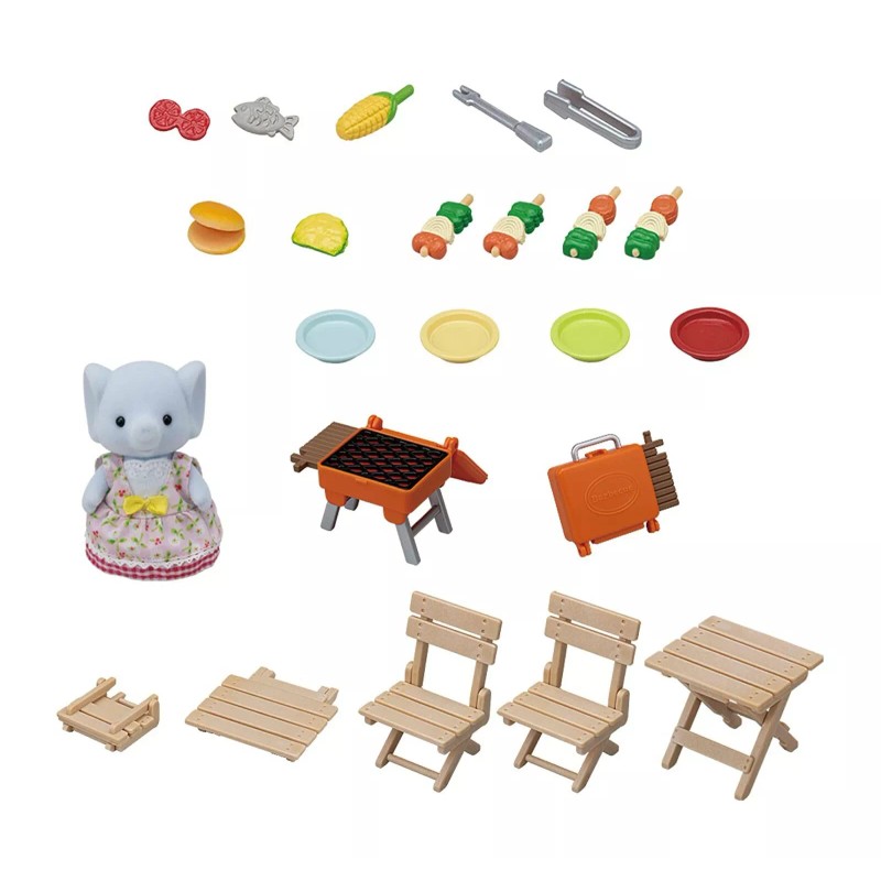 Calico Critters Sylvanian Families Calico Critters BBQ Picnic Set