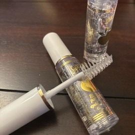 Apple Super Lash Mascara Cermides - Pink Tube with Black Brush, Ideal for Makeup and Cosmetic Use - Colour: Clear no color