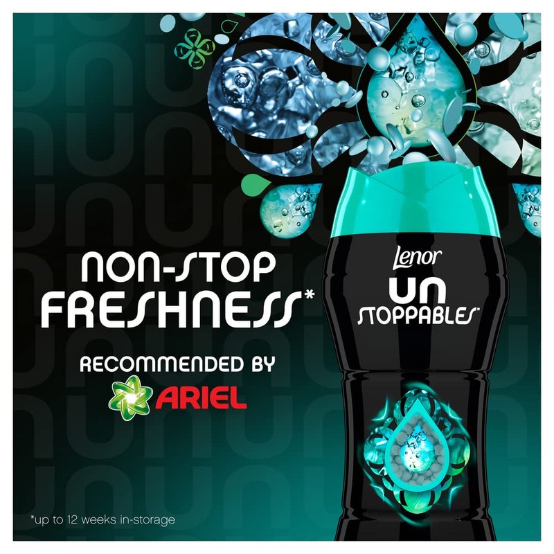 Lenor Unstoppables In-Wash Laundry Scent Booster Beads, 570g, Fresh Scent,