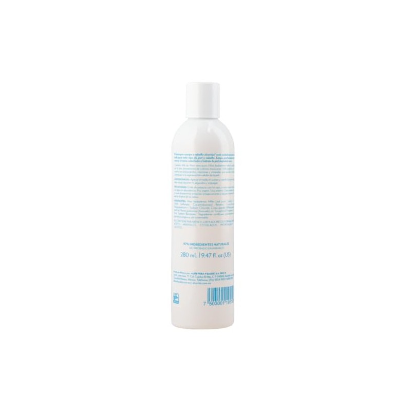 Aloevida Shampoo Cuerpo y Cabello 70% Aloe vera 280 ml