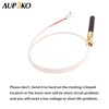Aupoko 24" Propane Gas Fireplace Thermopile 750 Millivolt Replacement, Fit