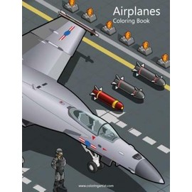 Airplanes Coloring Book 1