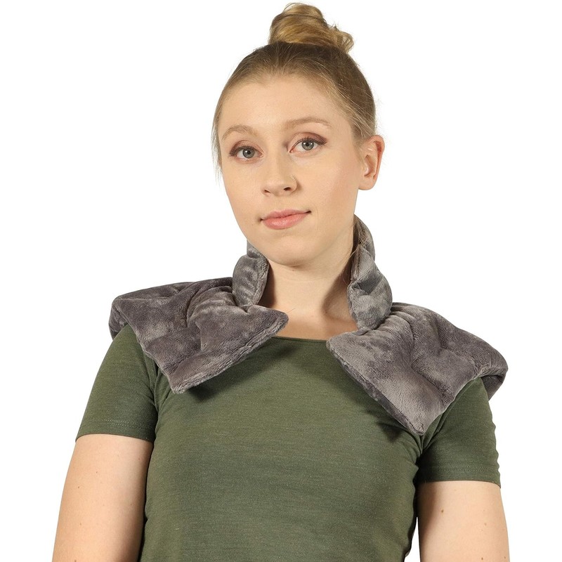 Mars Wellness Heated microwavable Neck and Shoulder Wrap - Herbal