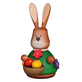 Christian Ulbricht Nodding Rabbit with Egg Basket 9.8 cm Novelty 2014 150317