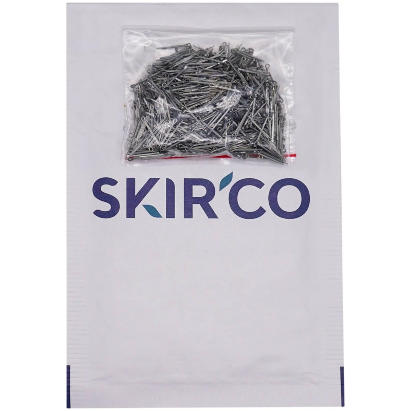 SKIR'CO (1000 pcs) Zinc Plated Steel Cotter Pins 1 x