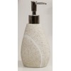 5-Piece Set ROCK Bathroom Equipment Sand / Beige Seifenspender beige