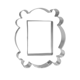 Door Frame Cookie Cutter Set - 2 Piece - 4.5” Door Frame, 2.7” Rectangle - Stainless Steel