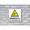 Vorsicht Rutschgefahr Sign | 20 x 20 cm | Sign