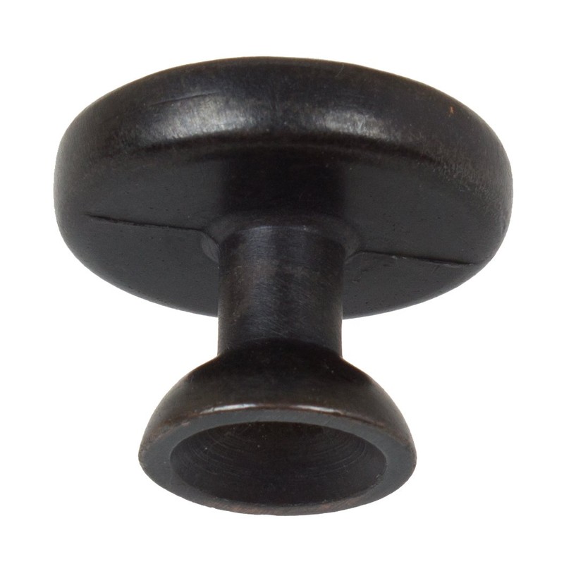 GlideRite Hardware 5080-ORB-10 Round Hammered Cabinet Knobs, 10 Pack, 1.25",