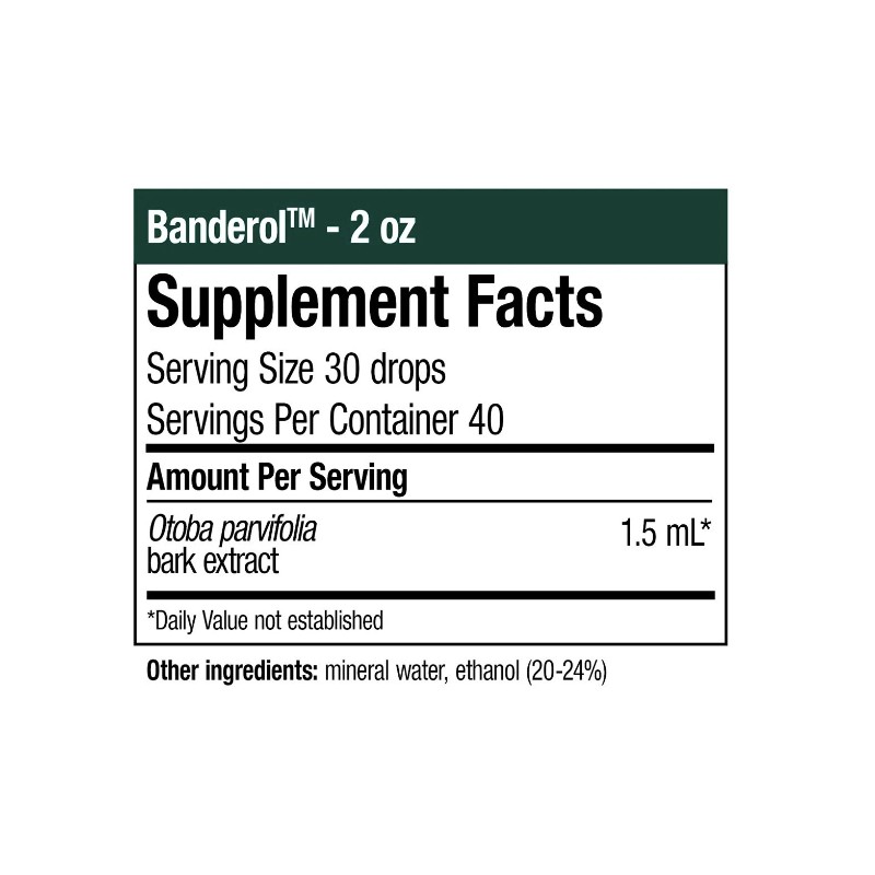 NutraMedix Banderol 2oz (60 ml) Microbial and Inflammation Response Support