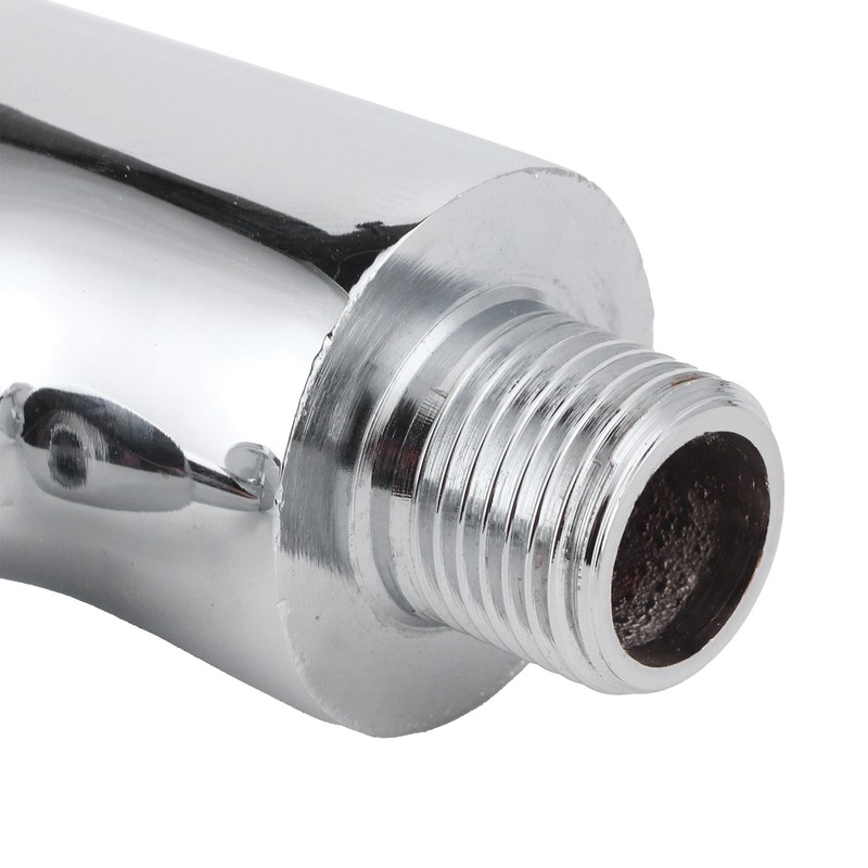 G1/2 Urinal Flush Valve Set Wall Mounted Hand Press Flushing