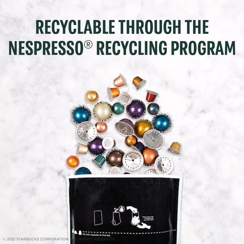 Starbucks by Nespresso Original Line, Intense Variety Pack, 50-count Espresso