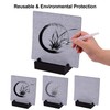 Reusable Buddha Board Artist Board Paint with Water Brush &