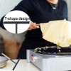 NHBETYS Crepes Spreader Stainless Steel Crepe Dough Spreader T-shaped Pancake