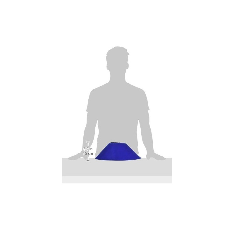 KVP EZ Soft Pet Cloth Recovery Collar, M Size Fits