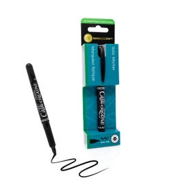 MANUSCRIPT Callicreative Italic Crafter Markers (Medium Tip, Black)