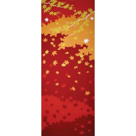 Maeda Dyeing Four Seasons Color Tenugui Tenugui [Autumn Leaves]