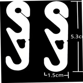 PACKOVE 200pcs Adjustable Ear Protective Mask Hook Slip Mask Extension Buckle Hanger for Comfortable Fit for Outdoor Activities