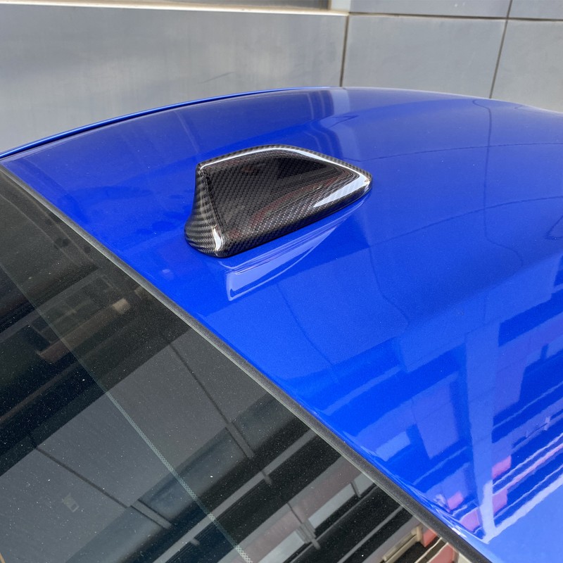 Shark Fin Roof Antenna Cover Dry Carbon Fiber Exterior Upper